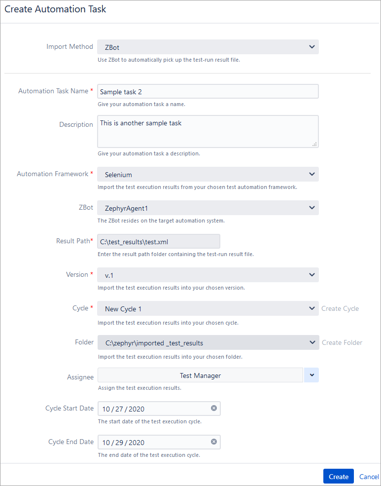 ZBot import method