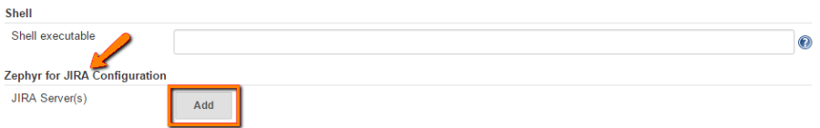 Add Jira server button